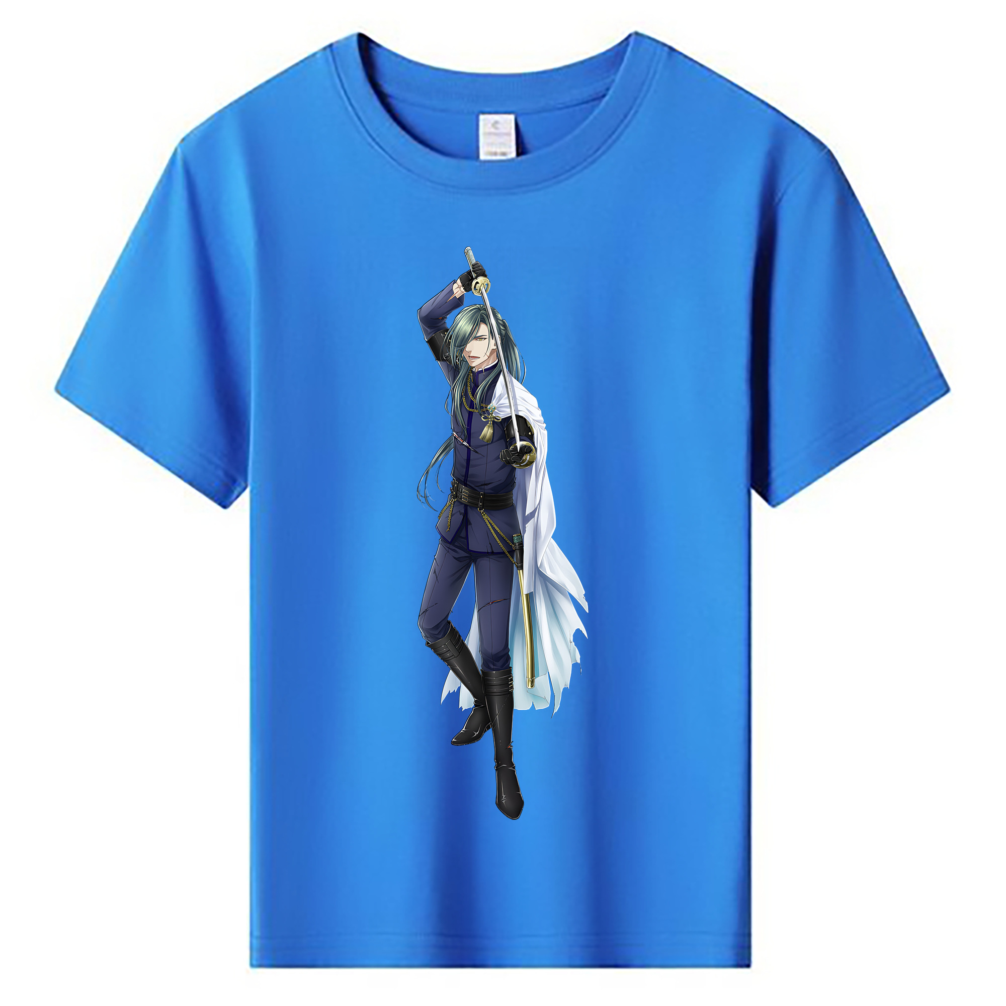（画像用） 刀剣乱舞 Touken Ranbu 綿100％キッズTシャツ（フロントプリント）